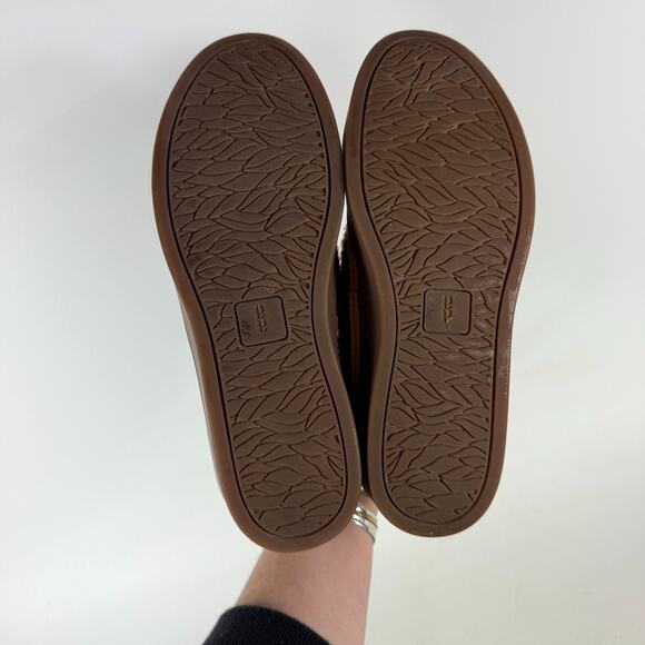 Revitalign Malibu Morgan Running Sneakers Womens 9.5 Brown Suede Lace Up Low Top - Picture 8 of 10